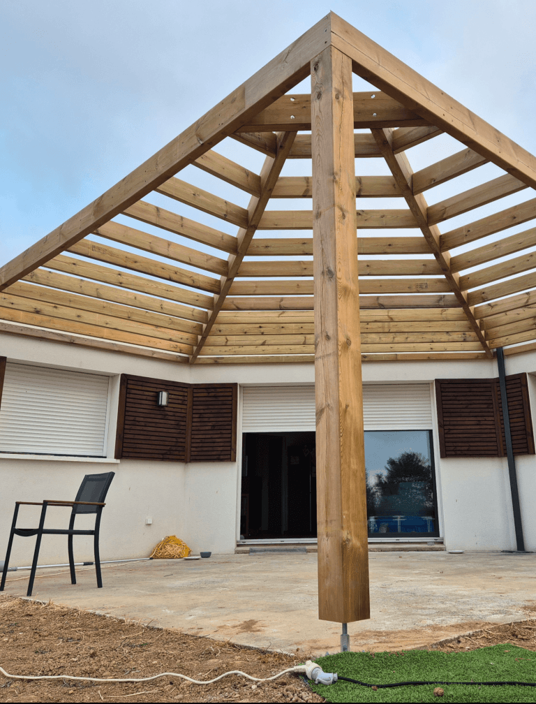 Pergola bois la rochelle